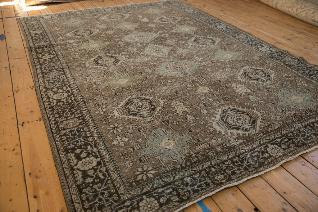 Vintage Persian Heriz Carpet, Karaja Style — 1940s | 6'10" x 9'11"