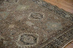 Vintage Persian Heriz Carpet, Karaja Style — 1940s | 6'10" x 9'11"