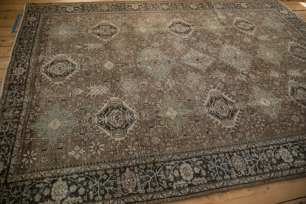Vintage Persian Heriz Carpet, Karaja Style — 1940s | 6'10" x 9'11"