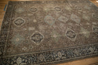 Vintage Persian Heriz Carpet, Karaja Style — 1940s | 6'10" x 9'11"