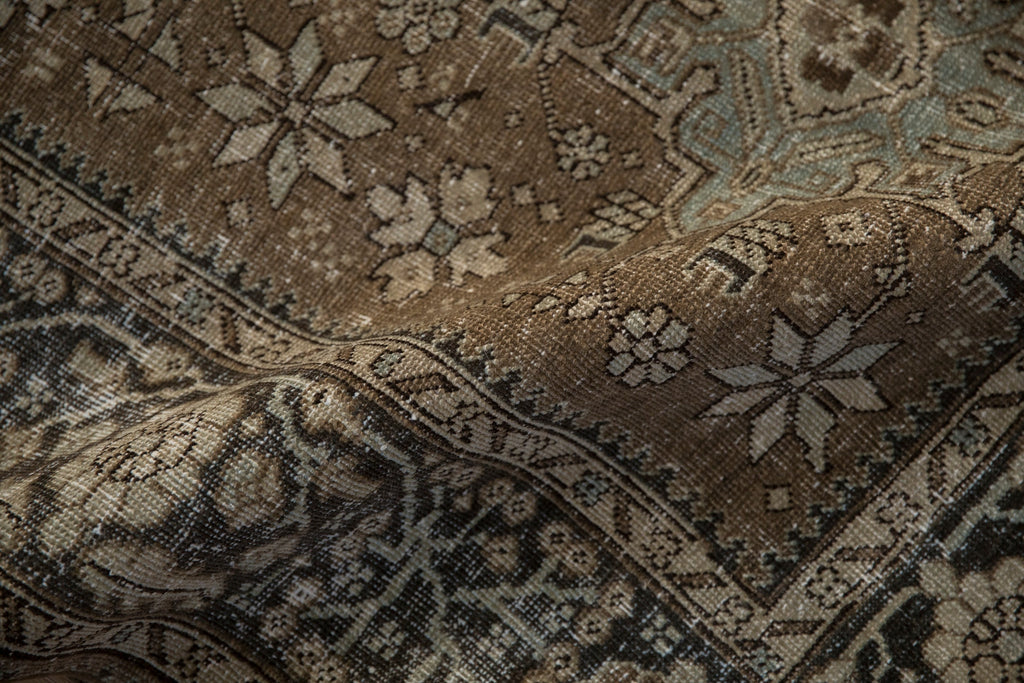 Vintage Persian Heriz Carpet, Karaja Style — 1940s | 6'10" x 9'11"