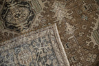 Vintage Persian Heriz Carpet, Karaja Style — 1940s | 6'10" x 9'11"