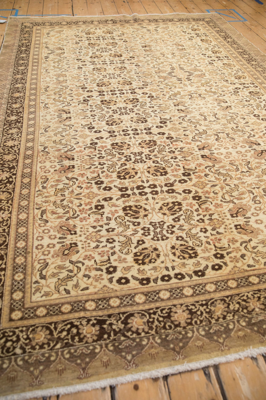 Vintage Turkish Kayseri Rug — 1970s | 6'5" x 9'6"