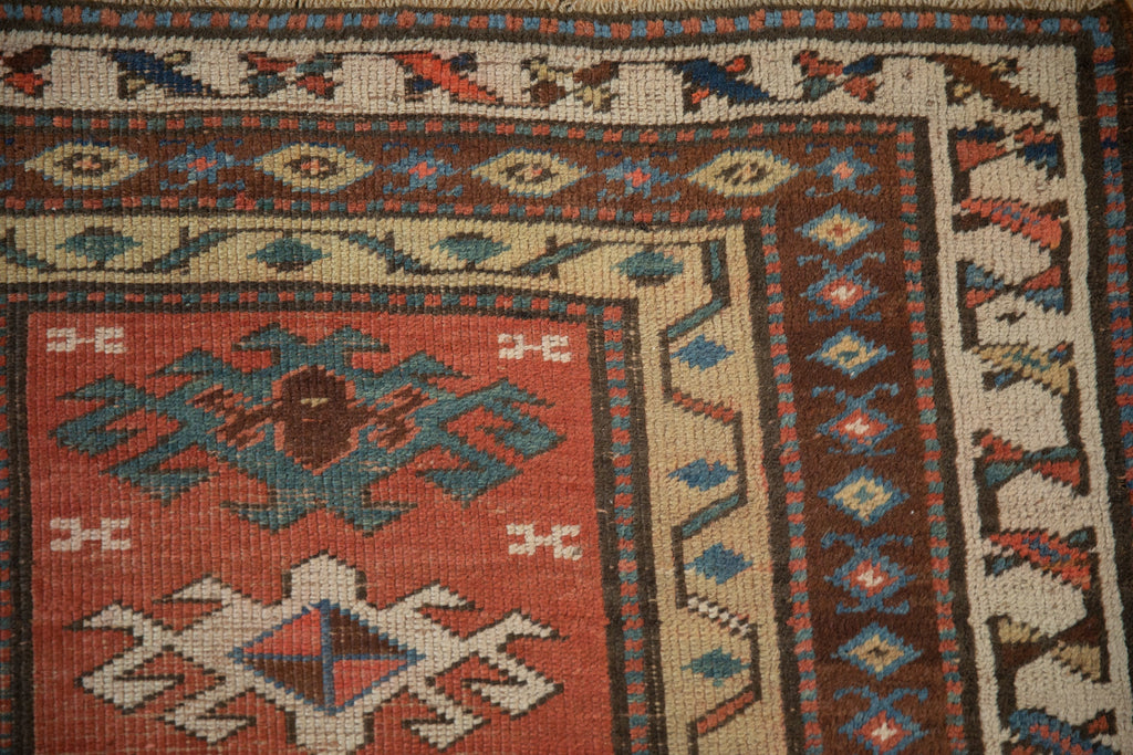 Antique Caucasian Karabakh Runner — 1910s | 3' × 10'10"