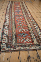 Antique Caucasian Karabakh Runner — 1910s | 3' × 10'10"