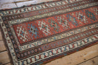 Antique Caucasian Karabakh Runner — 1910s | 3' × 10'10"