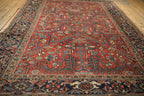 Vintage Persian Heriz Carpet — 1950s | 6'8" × 8'8"