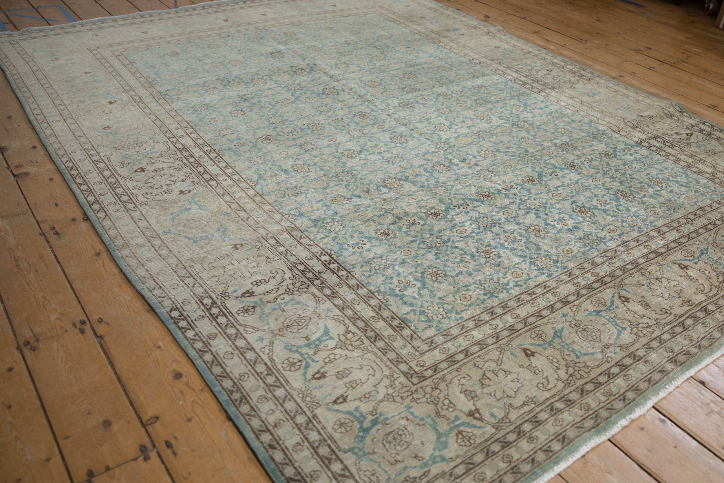 Vintage Persian Tabriz Carpet — 1950s | 7'2" x 9'10"