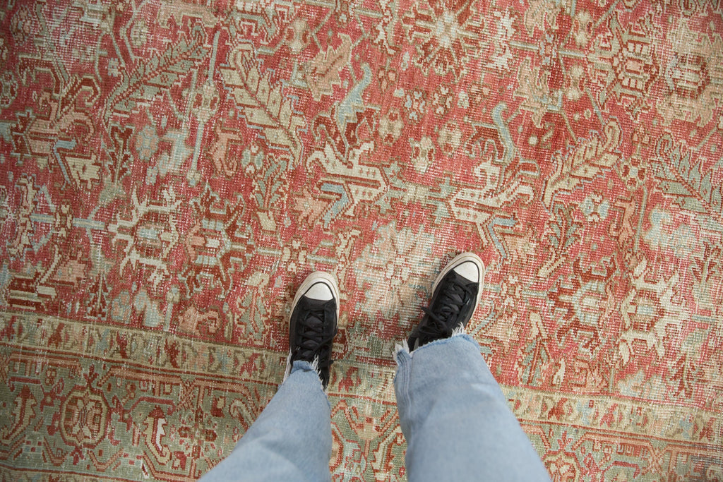 Vintage Persian Heriz Carpet — 1960s | 7'10" × 10'4"