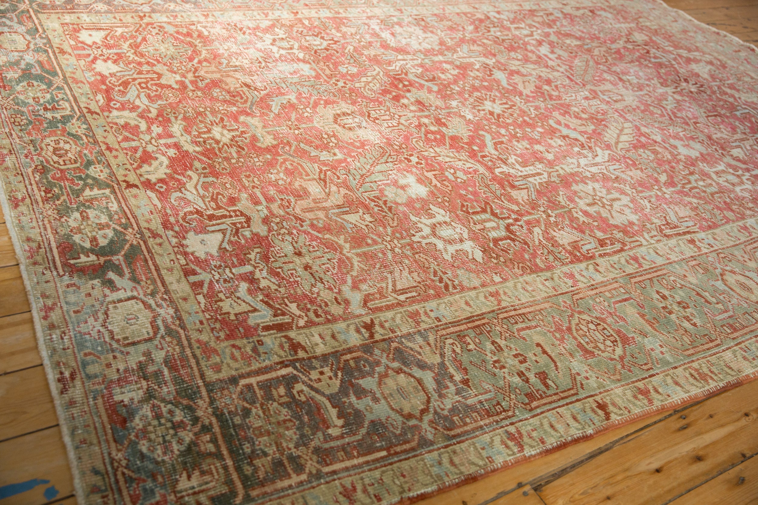 Vintage Persian Heriz Carpet — 1960s | 7'10" × 10'4"