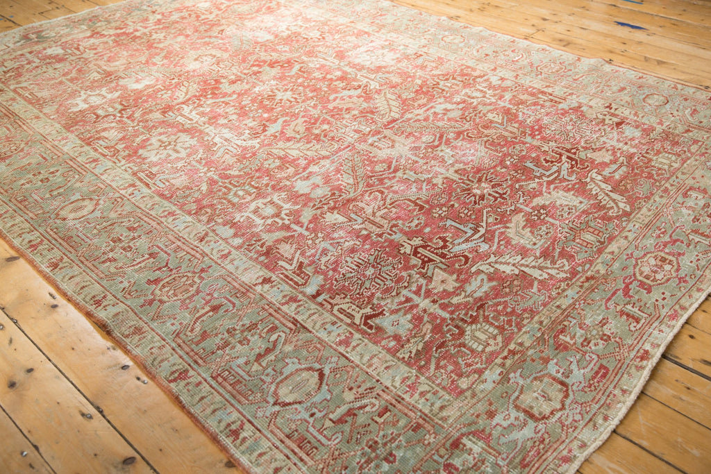 Vintage Persian Heriz Carpet — 1960s | 7'10" × 10'4"