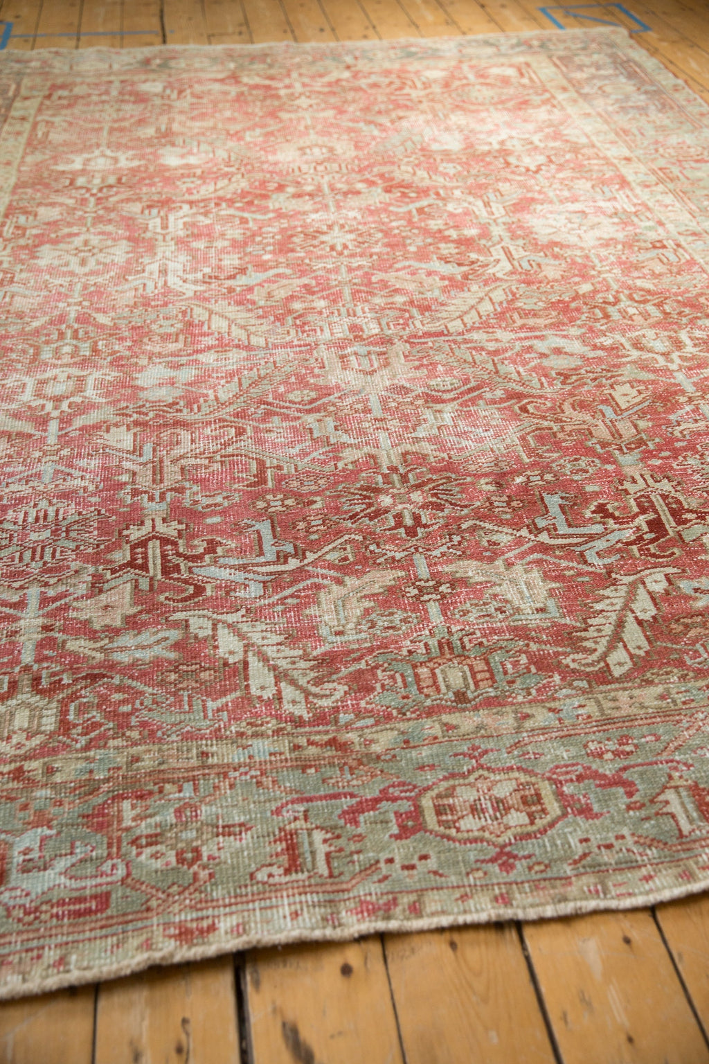Vintage Persian Heriz Carpet — 1960s | 7'10" × 10'4"
