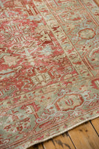 Vintage Persian Heriz Carpet — 1960s | 7'10" × 10'4"