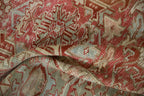 Vintage Persian Heriz Carpet — 1960s | 7'10" × 10'4"