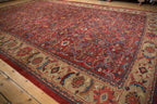 Vintage Persian Mahal Carpet — 1930s | 10'6" × 14'6"