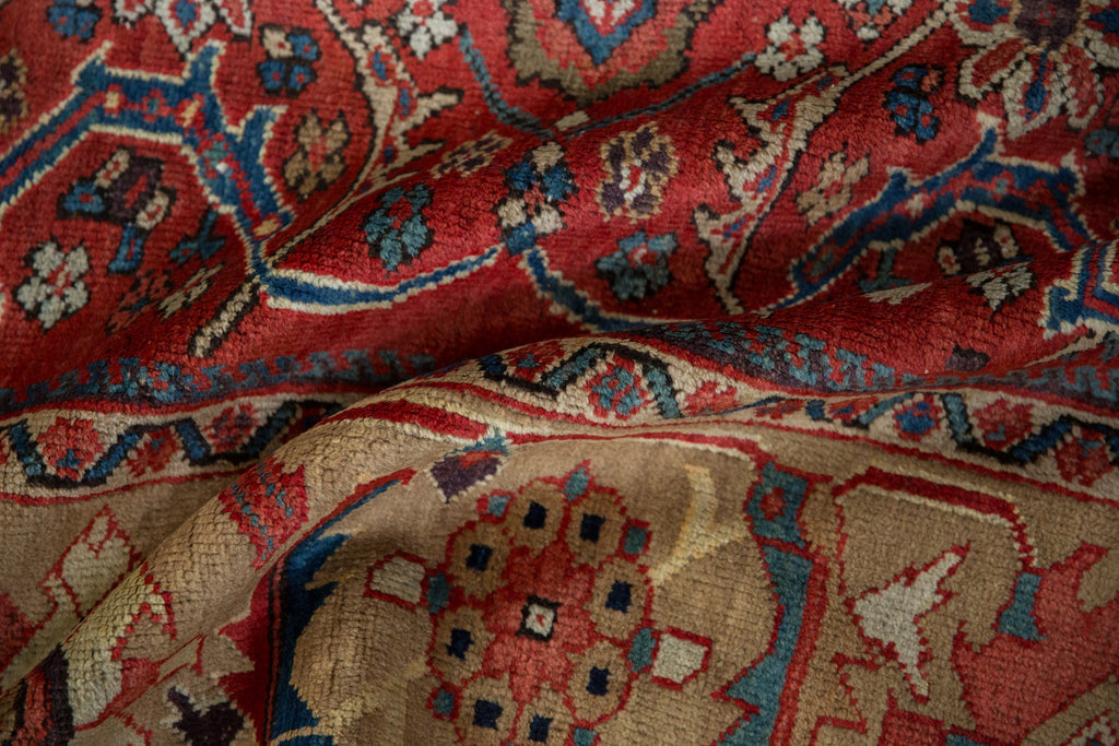 Vintage Persian Mahal Carpet — 1930s | 10'6" × 14'6"