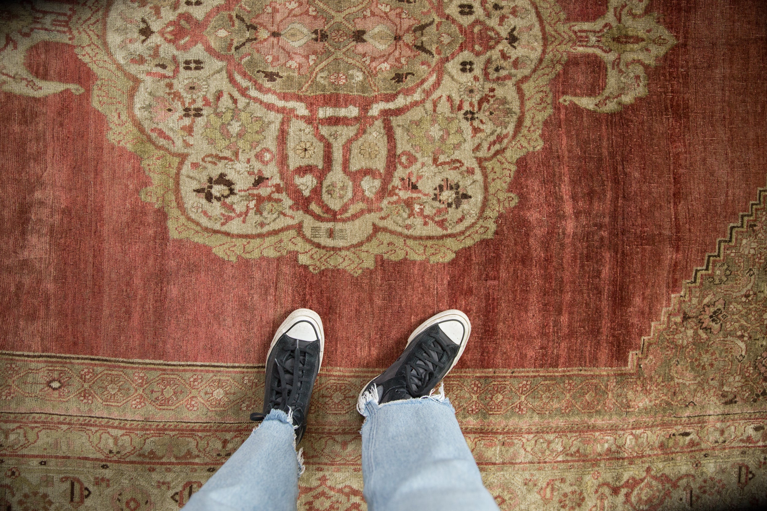 Antique Persian Bijar Carpet — 1920s | 7'5" x 11'7"