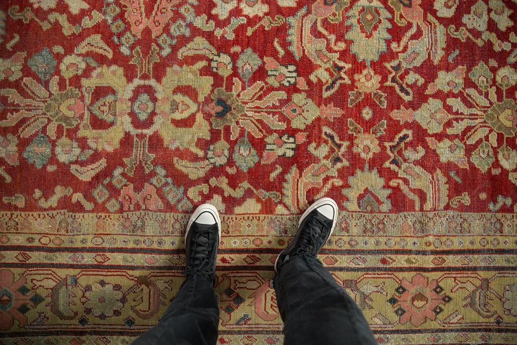 Vintage Persian Mahal Carpet — 1930s | 9' × 11'6"