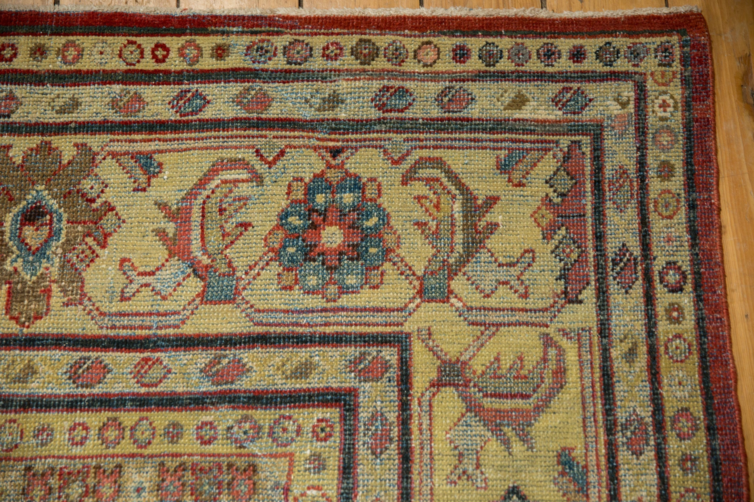 Vintage Persian Mahal Carpet — 1930s | 9' × 11'6"