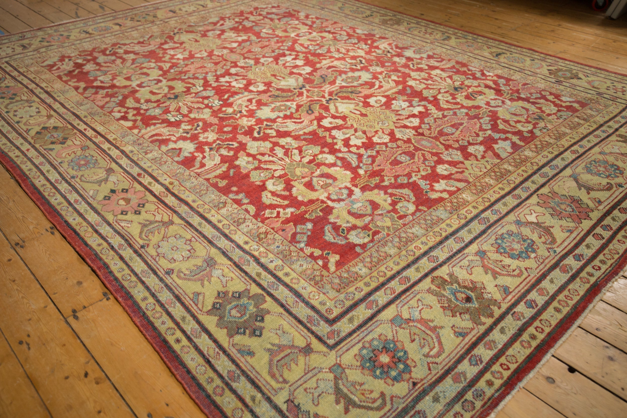 Vintage Persian Mahal Carpet — 1930s | 9' × 11'6"