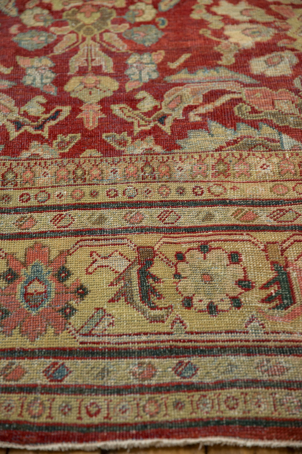 Vintage Persian Mahal Carpet — 1930s | 9' × 11'6"