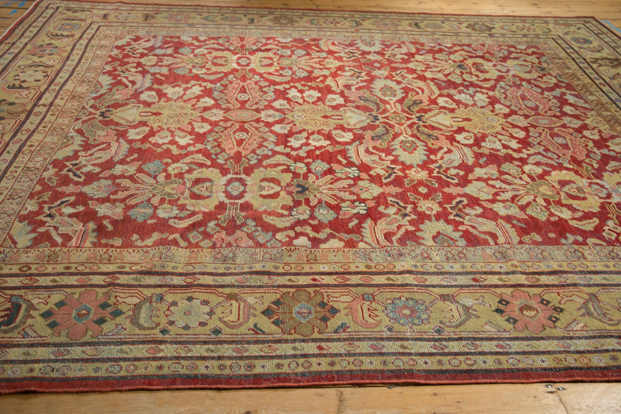 Vintage Persian Mahal Carpet — 1930s | 9' × 11'6"