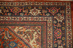 Vintage Persian Mahal Carpet — 1950s | 7'10" × 10'7"