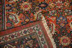 Vintage Persian Mahal Carpet — 1950s | 7'10" × 10'7"