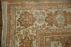 Vintage Persian Mashhad Rug — 1950s | 7' x 10'
