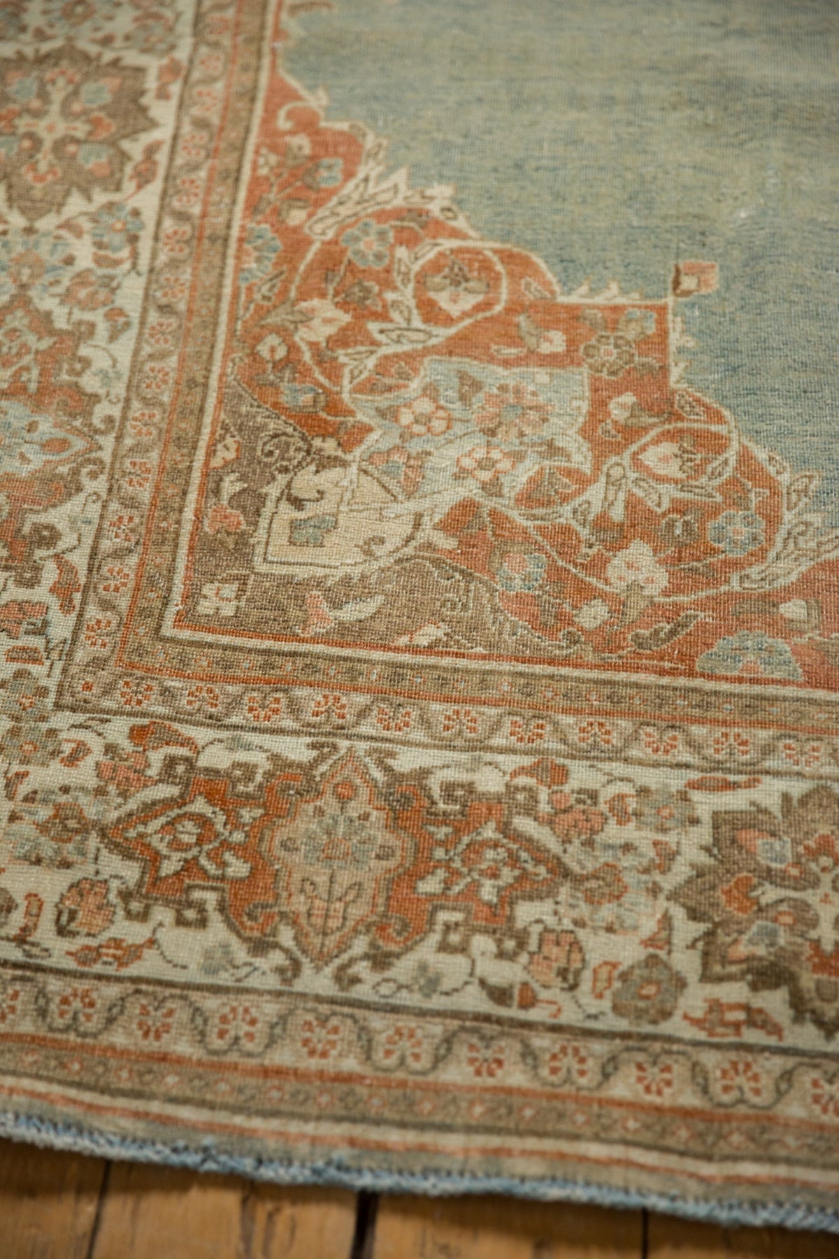 Vintage Persian Mashhad Rug — 1950s | 7' x 10'