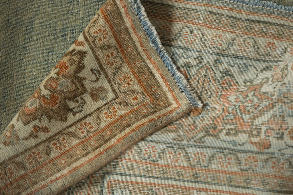 Vintage Persian Mashhad Rug — 1950s | 7' x 10'