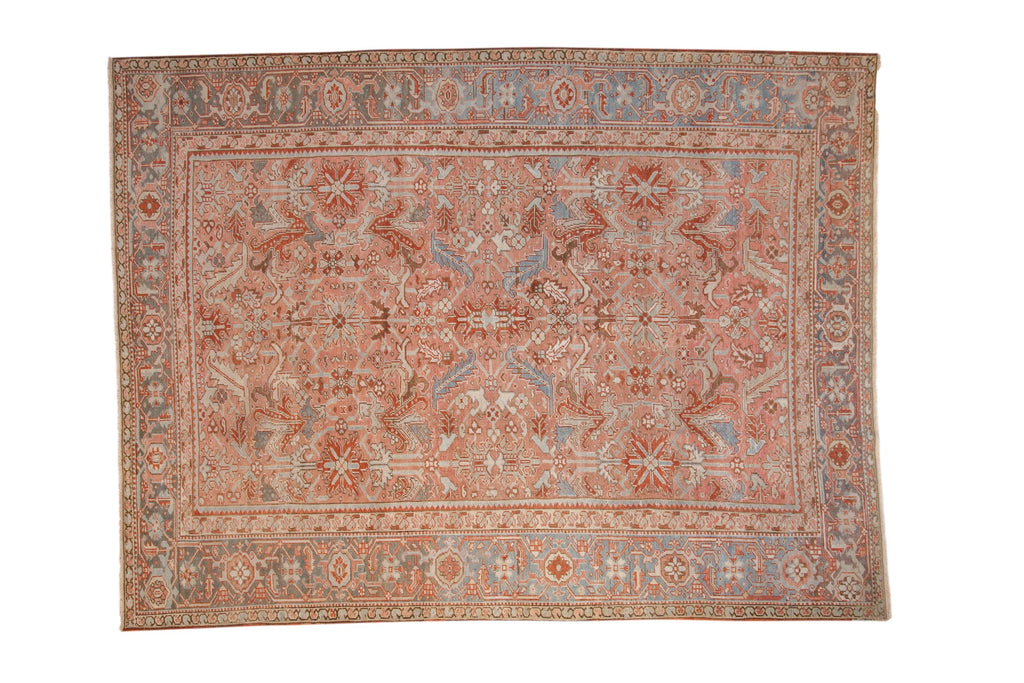 Vintage Persian Heriz Carpet — 1950s | 8'1" × 10'10"