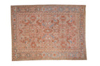 Vintage Persian Heriz Carpet — 1950s | 8'1" × 10'10"