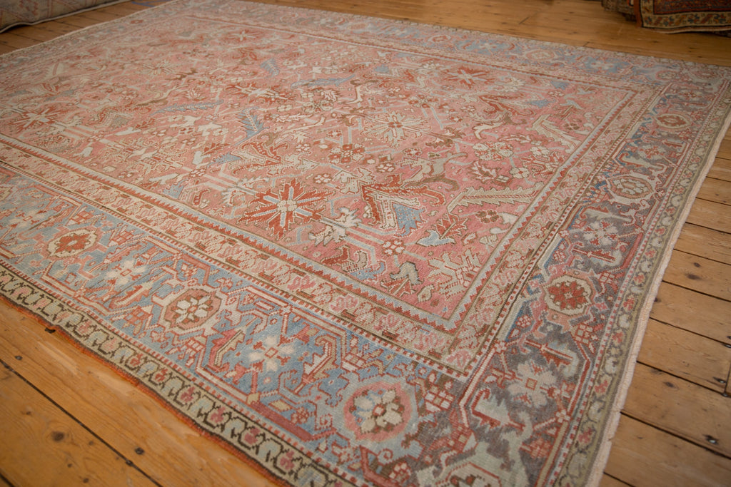Vintage Persian Heriz Carpet — 1950s | 8'1" × 10'10"