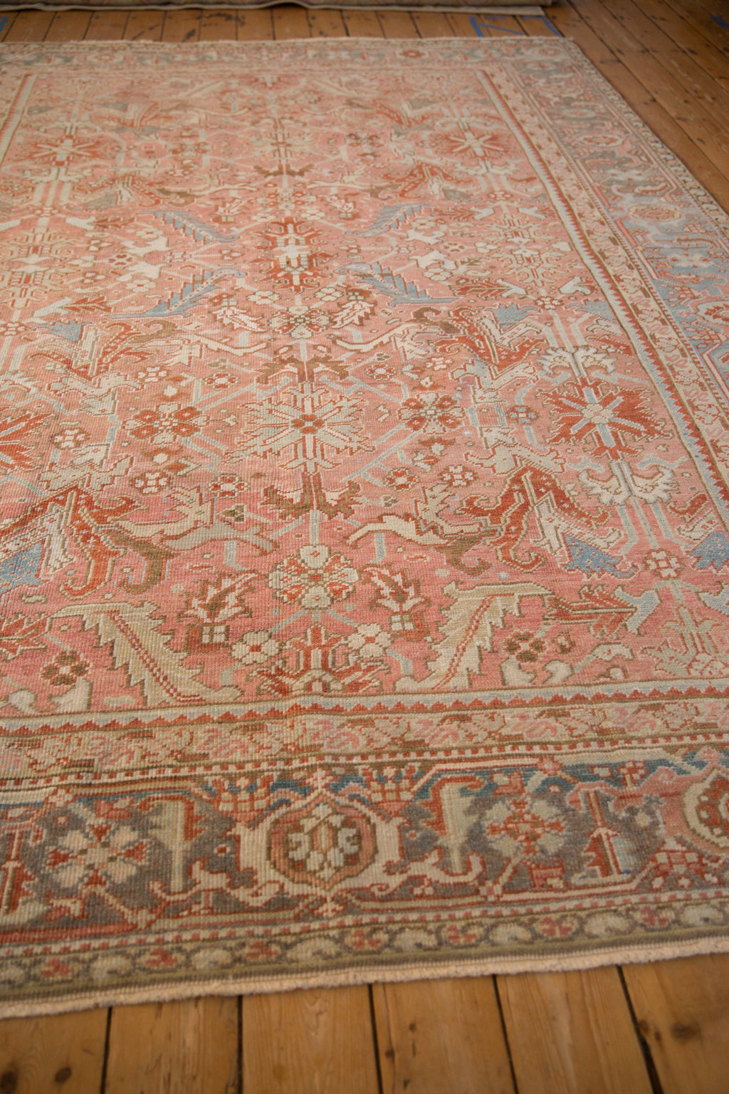 Vintage Persian Heriz Carpet — 1950s | 8'1" × 10'10"