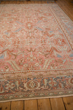 Vintage Persian Heriz Carpet — 1950s | 8'1" × 10'10"
