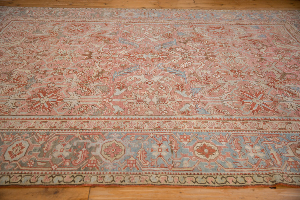 Vintage Persian Heriz Carpet — 1950s | 8'1" × 10'10"