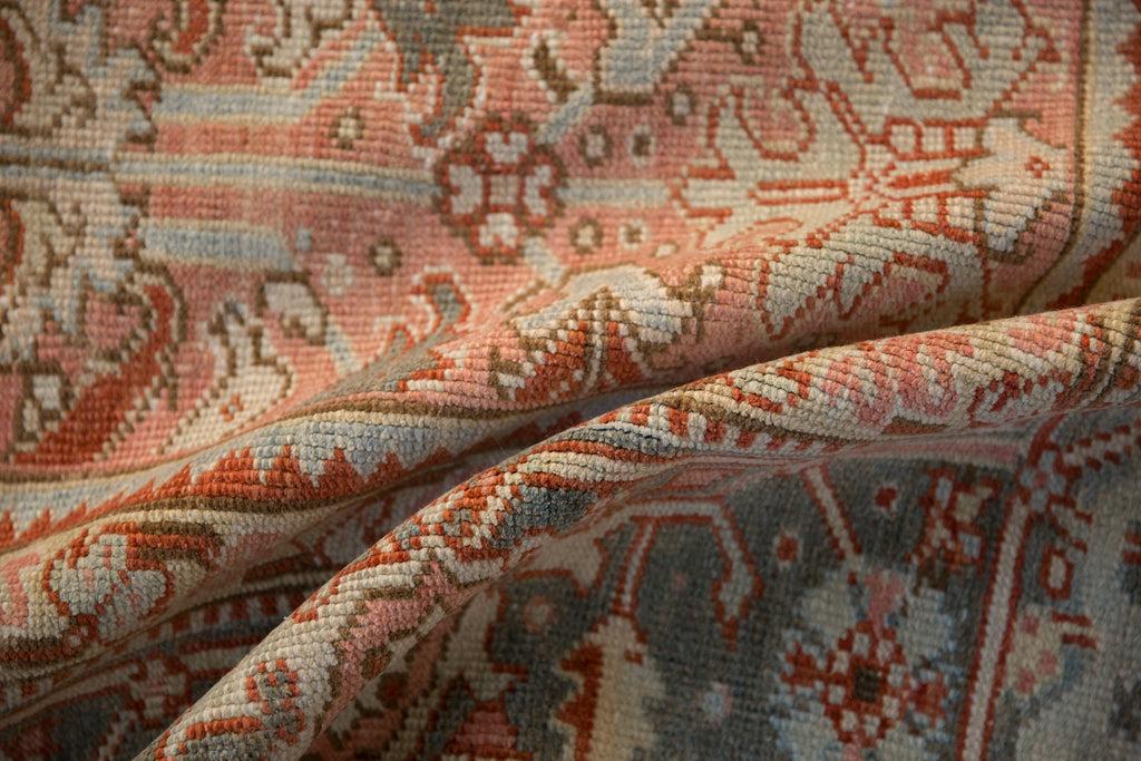 Vintage Persian Heriz Carpet — 1950s | 8'1" × 10'10"