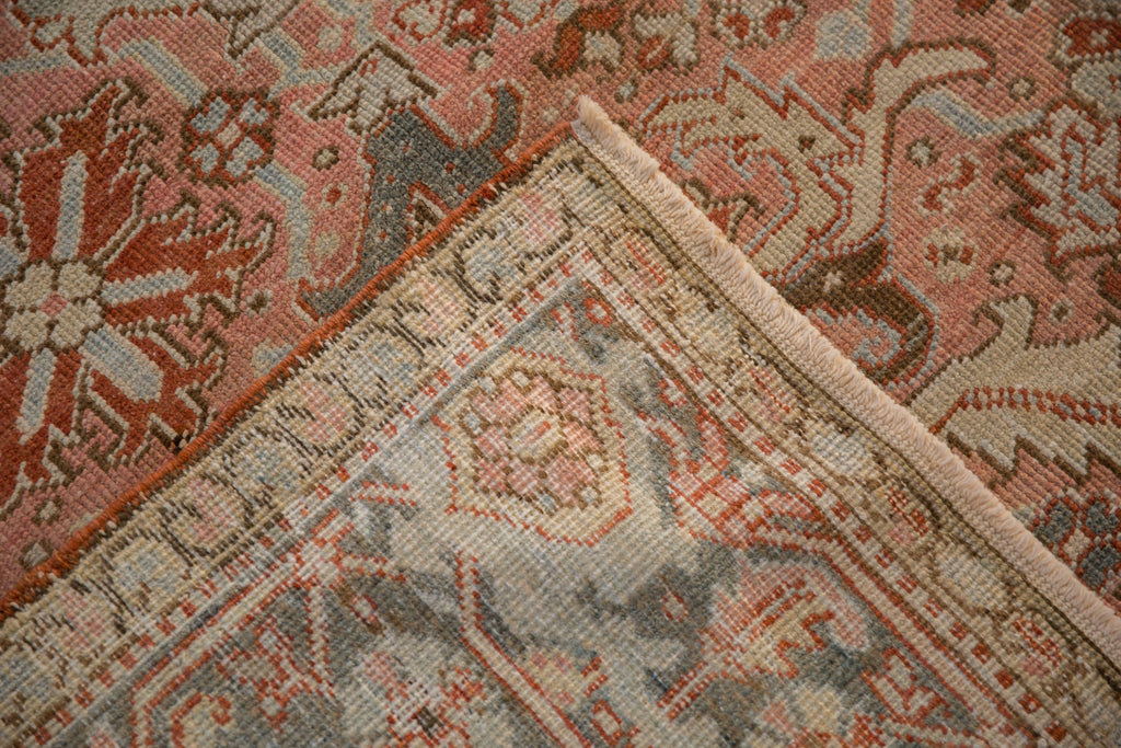 Vintage Persian Heriz Carpet — 1950s | 8'1" × 10'10"