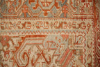 Vintage Persian Heriz Area Rug — 1950s | 7'11" × 9'6"