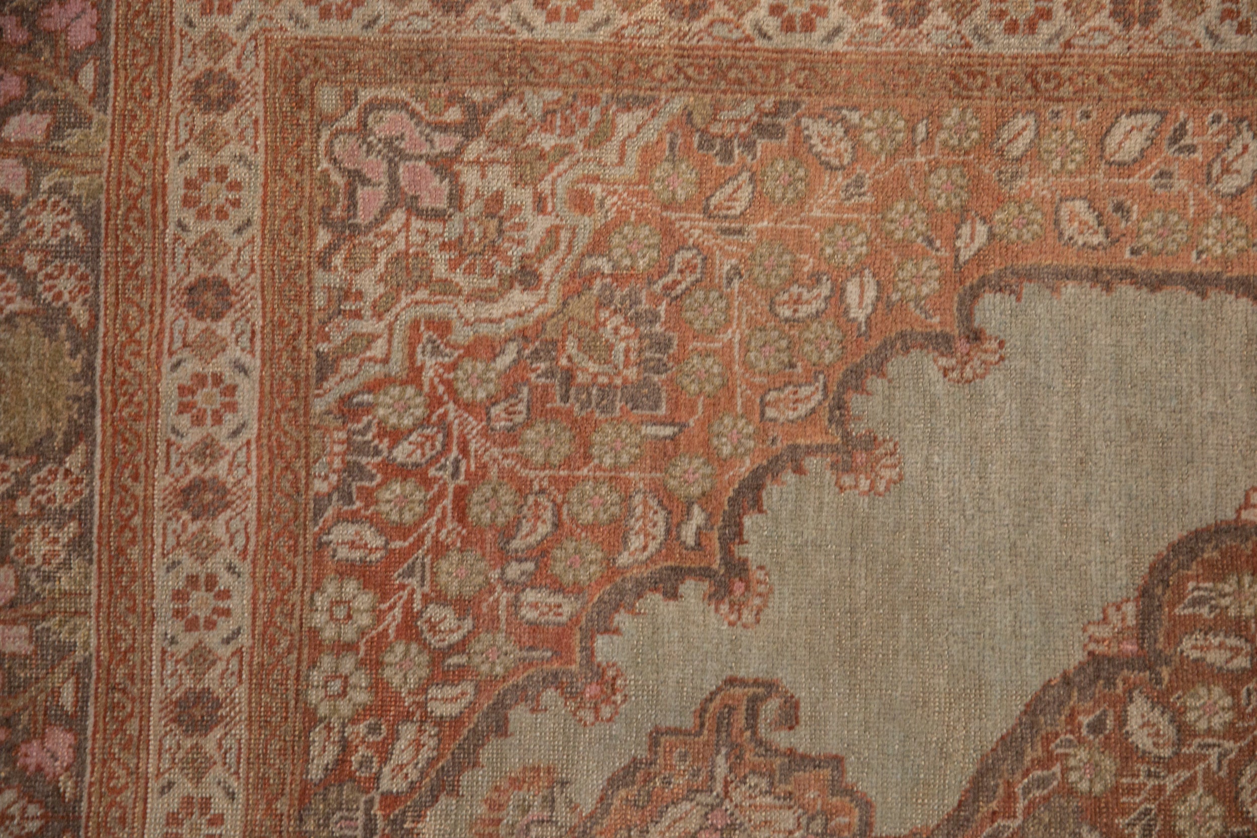 Antique Persian Tabriz Area Rug — 1920s | 4'3" × 5'10"