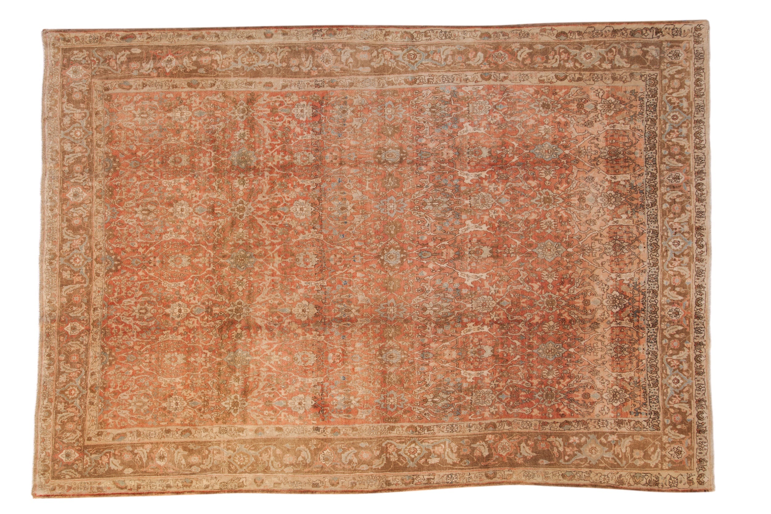 Vintage Persian Bijar Carpet — 1950s | 7'7" x 10'9"