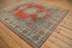 Vintage Persian Veece Square Carpet — 1950s | 6'6" × 7'1"