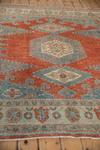 Vintage Persian Veece Square Carpet — 1950s | 6'6" × 7'1"