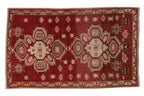 Vintage Caucasian Rug — 1940s | 3'5" x 5'6"