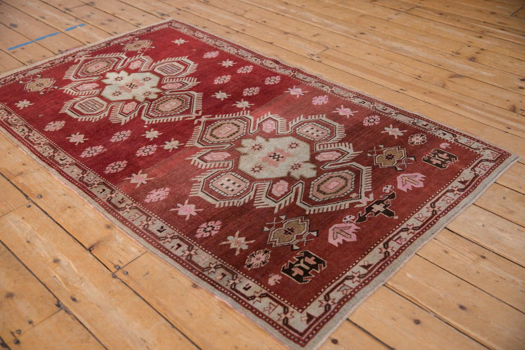 Vintage Caucasian Rug — 1940s | 3'5" x 5'6"
