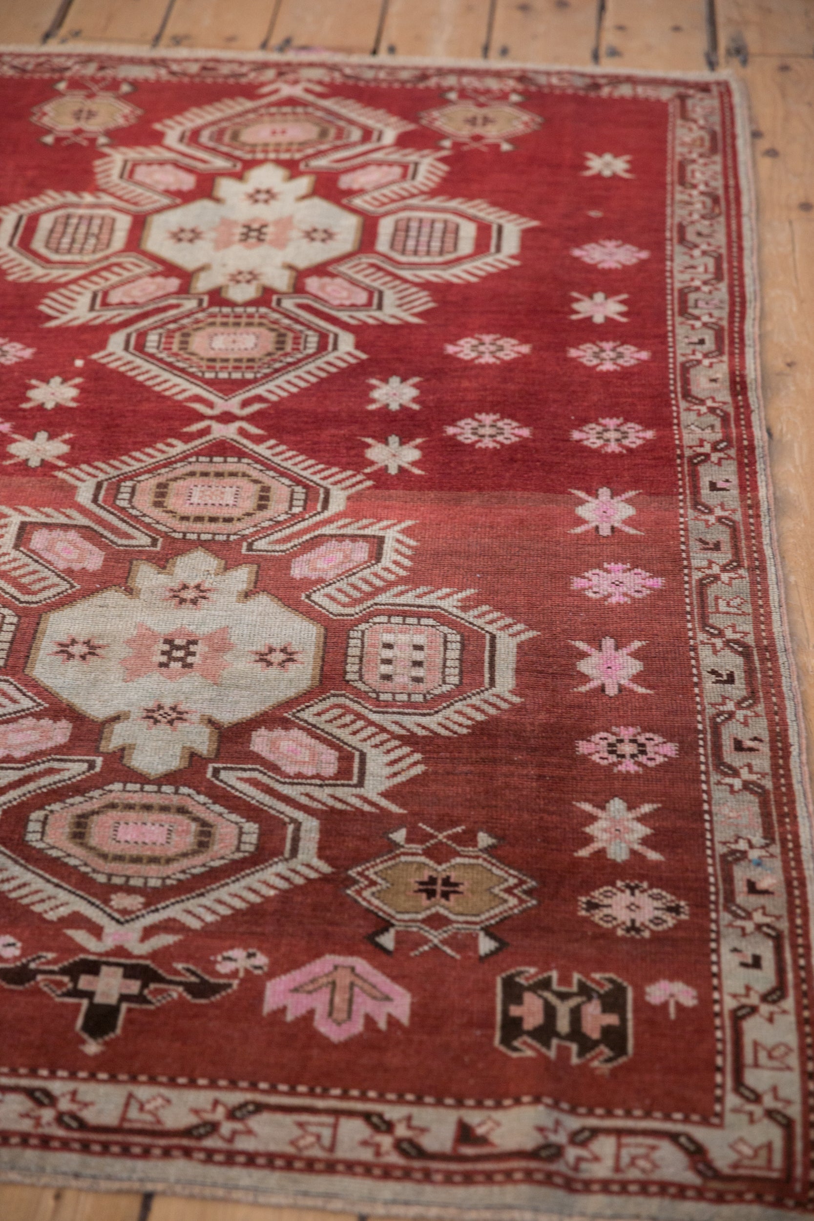 Vintage Caucasian Rug — 1940s | 3'5" x 5'6"