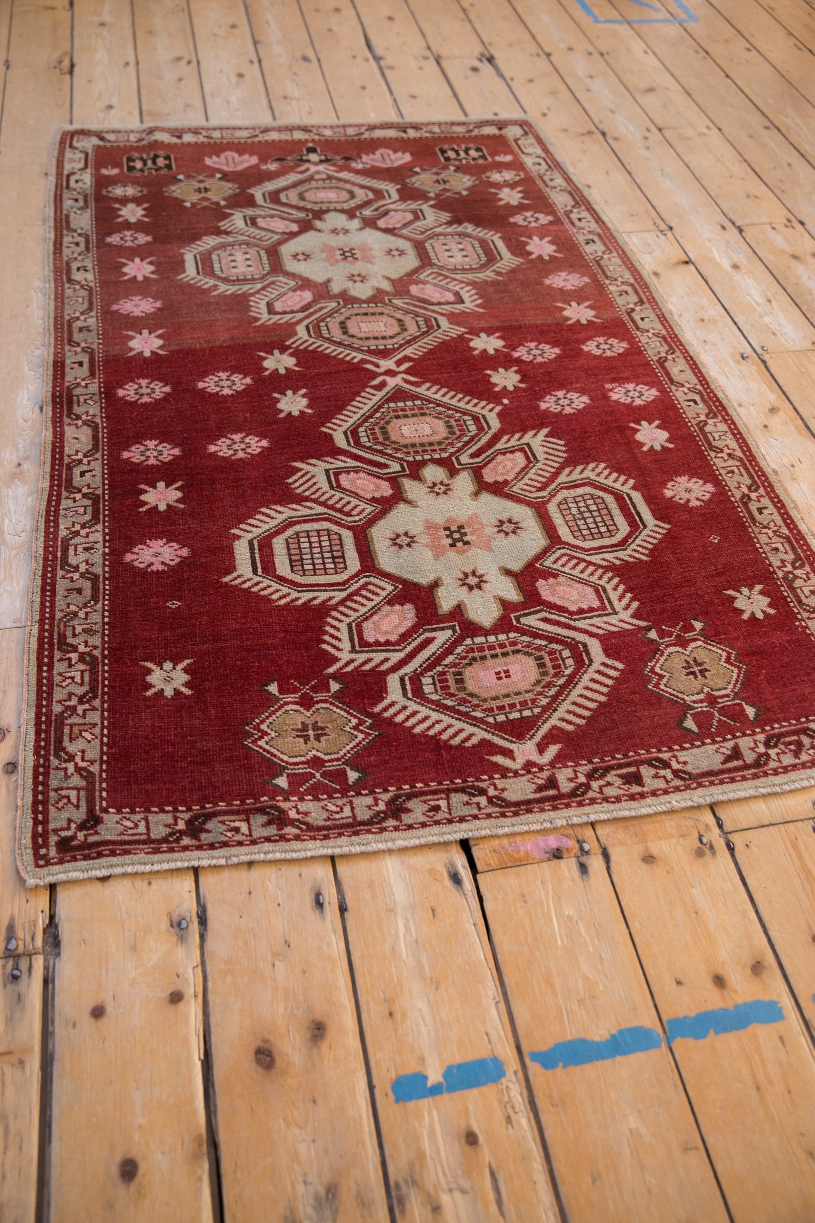 Vintage Caucasian Rug — 1940s | 3'5" x 5'6"