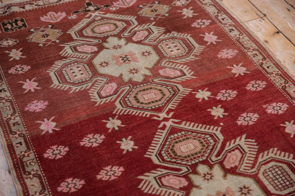 Vintage Caucasian Rug — 1940s | 3'5" x 5'6"
