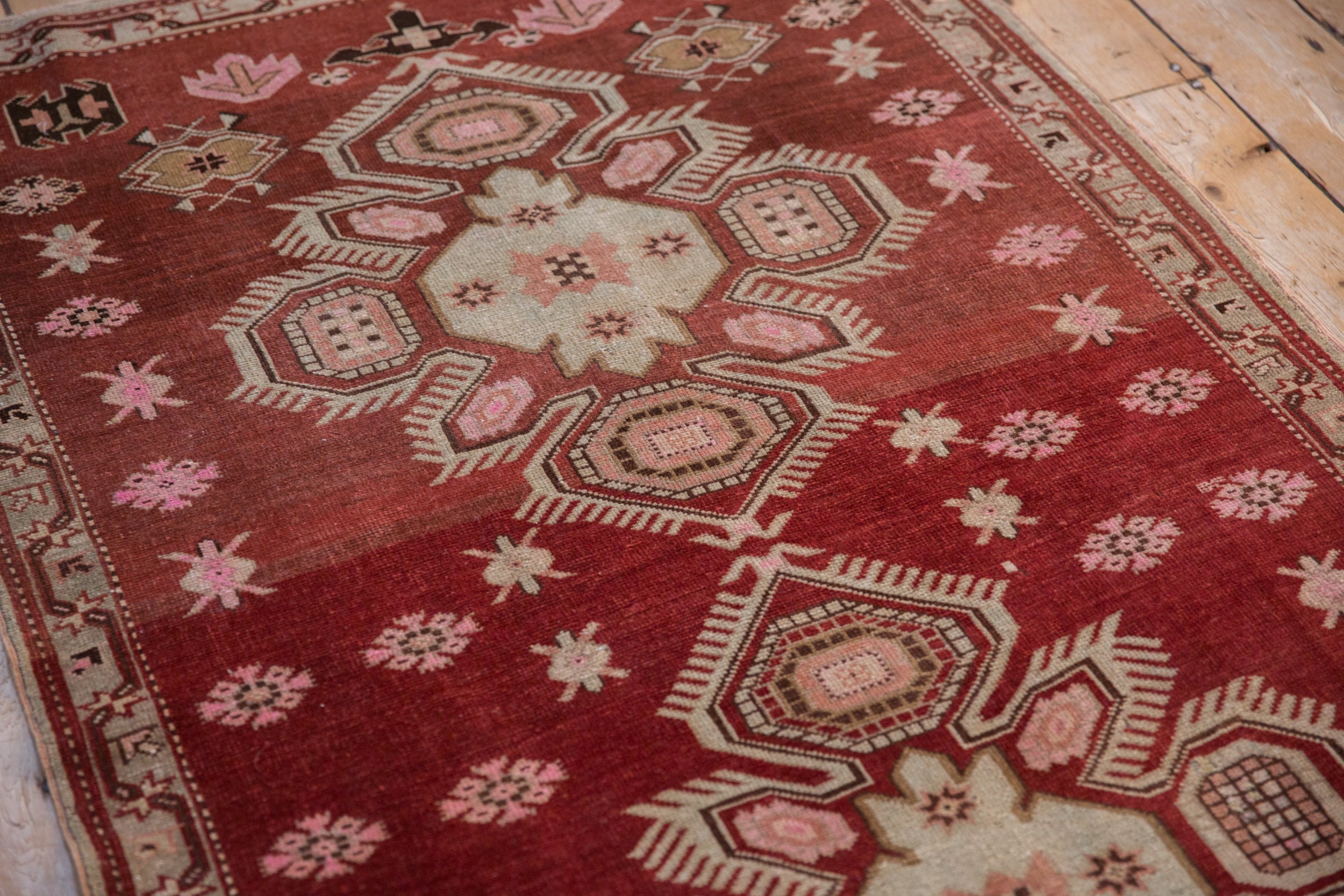 Vintage Caucasian Rug — 1940s | 3'5" x 5'6"